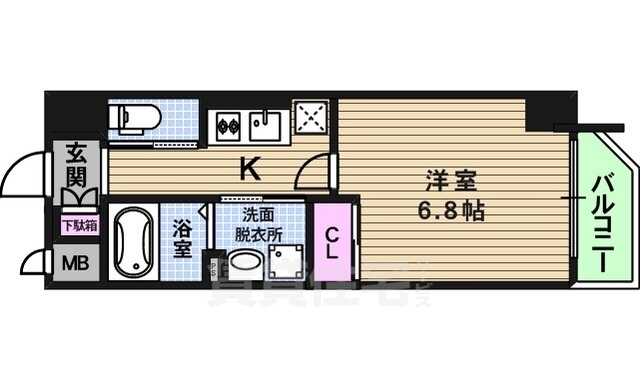 大阪府大阪市中央区本町橋 堺筋本町駅 1K マンション 賃貸物件詳細