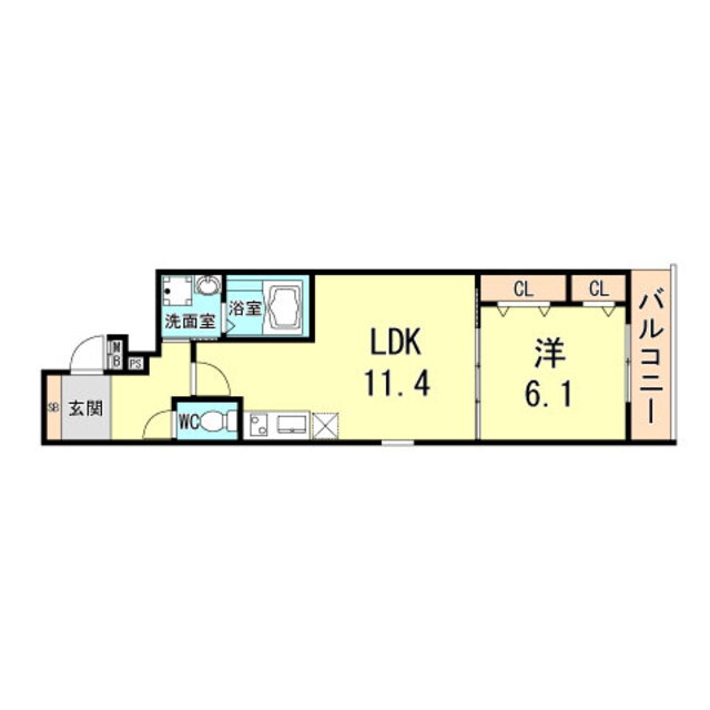 兵庫県尼崎市若王寺２ 塚口駅 1LDK アパート 賃貸物件詳細