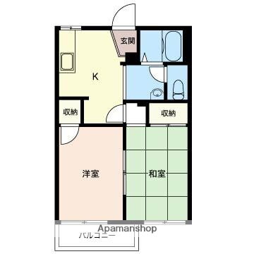 千葉県八千代市勝田台３ 東葉勝田台駅 2K アパート 賃貸物件詳細
