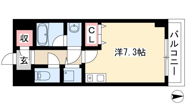 愛知県名古屋市港区浜１ 築地口駅 ワンルーム マンション 賃貸物件詳細