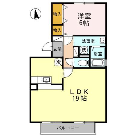 富山県高岡市長慶寺 広小路駅 1LDK アパート 賃貸物件詳細