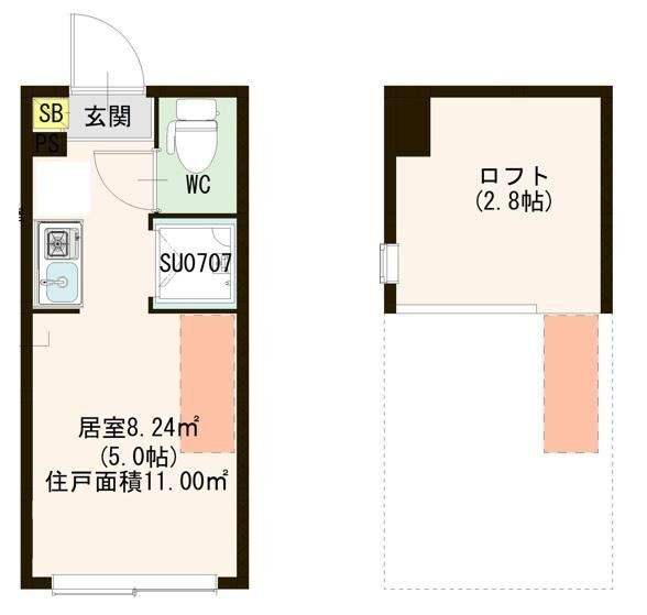 東京都北区赤羽南２ 赤羽駅 ワンルーム アパート 賃貸物件詳細