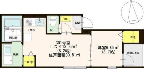 大阪府大阪市生野区新今里６ 今里駅 1LDK アパート 賃貸物件詳細