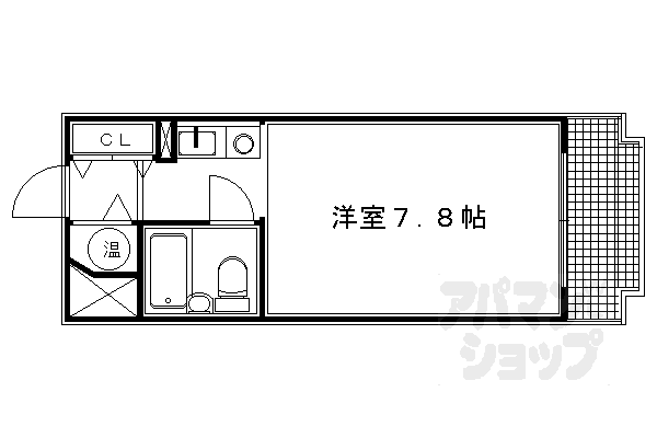 京都府京都市上京区毘沙門町 今出川駅 1K マンション 賃貸物件詳細