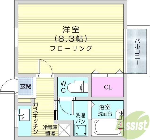 宮城県仙台市宮城野区安養寺２ 東照宮駅 1K アパート 賃貸物件詳細