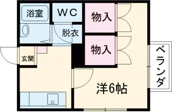 新潟県新発田市新栄町２ 西新発田駅 1K アパート 賃貸物件詳細