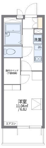 レオパレス上荒田町 4階 1K 賃貸物件詳細