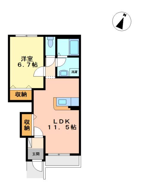 宮城県東松島市小野字中央 陸前小野駅 1LDK アパート 賃貸物件詳細