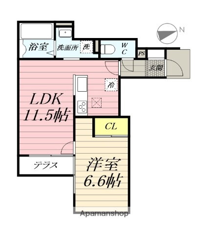 神奈川県藤沢市鵠沼橘２ 藤沢駅 1LDK アパート 賃貸物件詳細