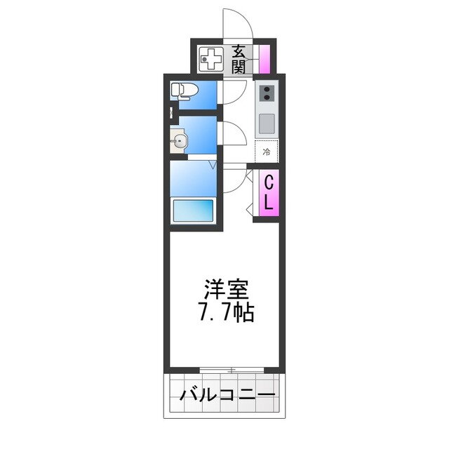 大阪府大阪市港区夕凪１ 朝潮橋駅 1K マンション 賃貸物件詳細