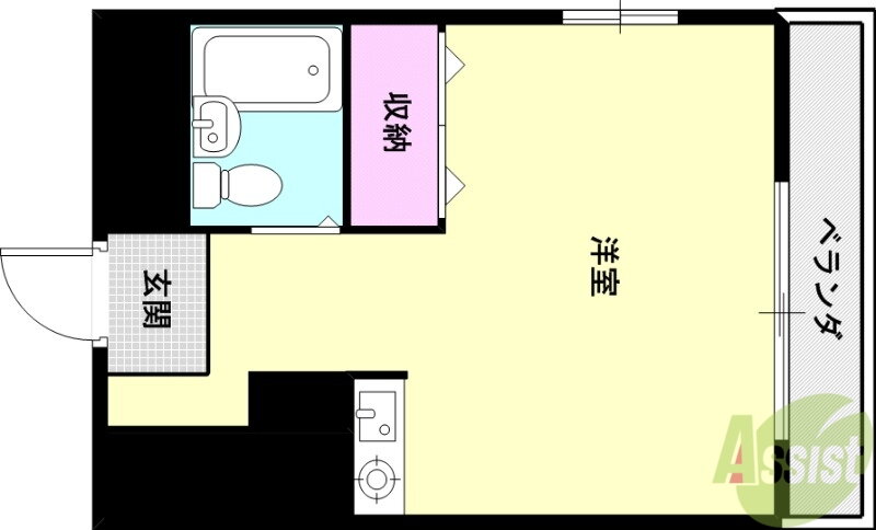 兵庫県神戸市長田区宮川町１ 長田駅 ワンルーム マンション 賃貸物件詳細