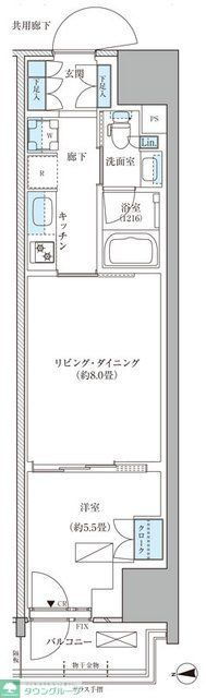 東京都品川区東品川３ 天王洲アイル駅 1LDK マンション 賃貸物件詳細