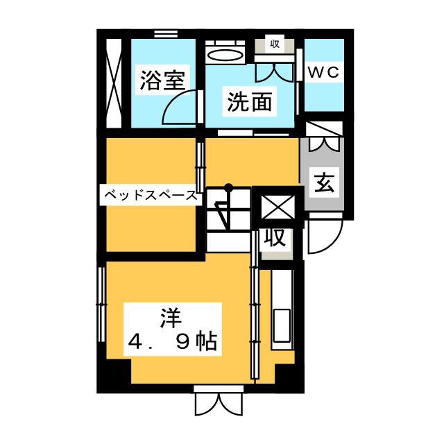 愛知県名古屋市昭和区鶴舞４ 荒畑駅 1DK マンション 賃貸物件詳細