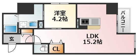 大阪府大阪市東淀川区小松３ 上新庄駅 1LDK マンション 賃貸物件詳細