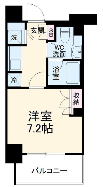 パークアクシス千葉新町 11階 1K 賃貸物件詳細