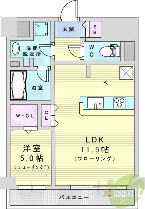 大阪府大阪市淀川区塚本２ 塚本駅 1LDK マンション 賃貸物件詳細