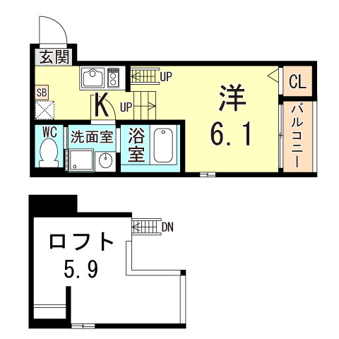 大阪府大阪市西淀川区姫里３ 姫島駅 1K アパート 賃貸物件詳細