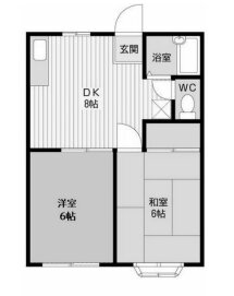 神奈川県横浜市鶴見区馬場３ 鶴見駅 2DK アパート 賃貸物件詳細