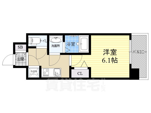 兵庫県尼崎市杭瀬本町１ 杭瀬駅 1K マンション 賃貸物件詳細