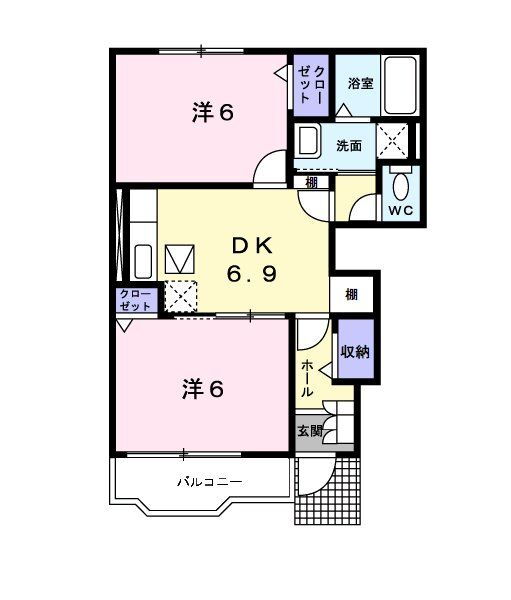 千葉県成田市東和田 京成成田駅 2DK アパート 賃貸物件詳細