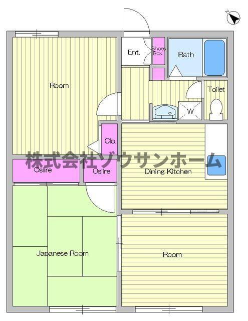 千葉県八千代市萱田 八千代中央駅 3DK アパート 賃貸物件詳細