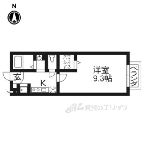 京都府京都市山科区勧修寺東北出町 小野駅 1K アパート 賃貸物件詳細