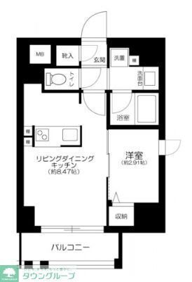 東京都千代田区神田三崎町２ 水道橋駅 1LDK マンション 賃貸物件詳細
