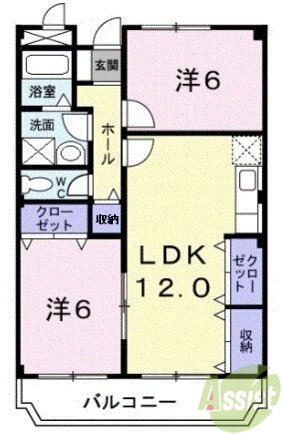 兵庫県尼崎市常吉２ 武庫之荘駅 2LDK マンション 賃貸物件詳細