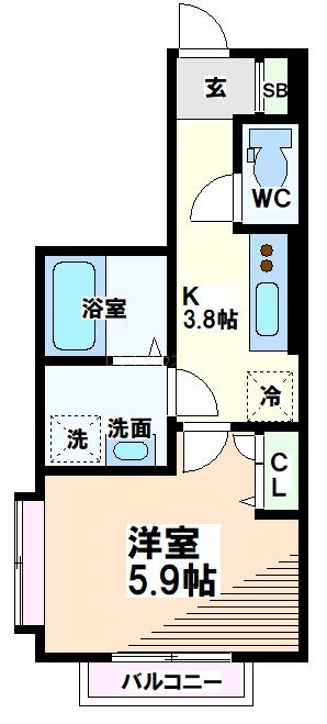 東京都国立市東２ 国立駅 1K アパート 賃貸物件詳細