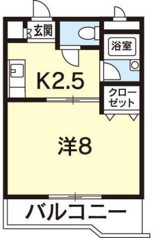 徳島県徳島市住吉３ 徳島駅 1K アパート 賃貸物件詳細