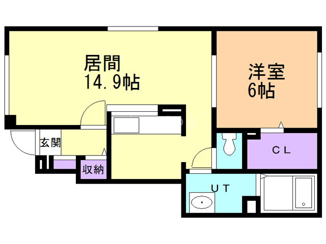 北海道千歳市北陽４ 長都駅 1LDK アパート 賃貸物件詳細