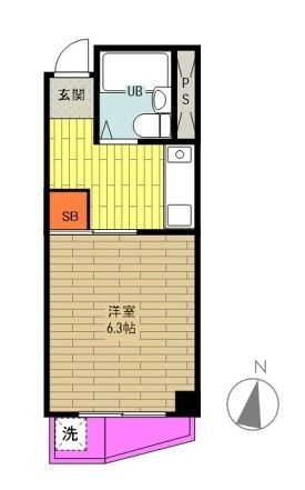 東京都東村山市本町４ 久米川駅 1K マンション 賃貸物件詳細