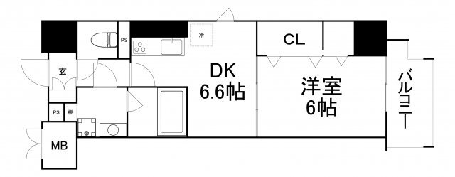 大阪府大阪市中央区上町 谷町四丁目駅 1LDK マンション 賃貸物件詳細