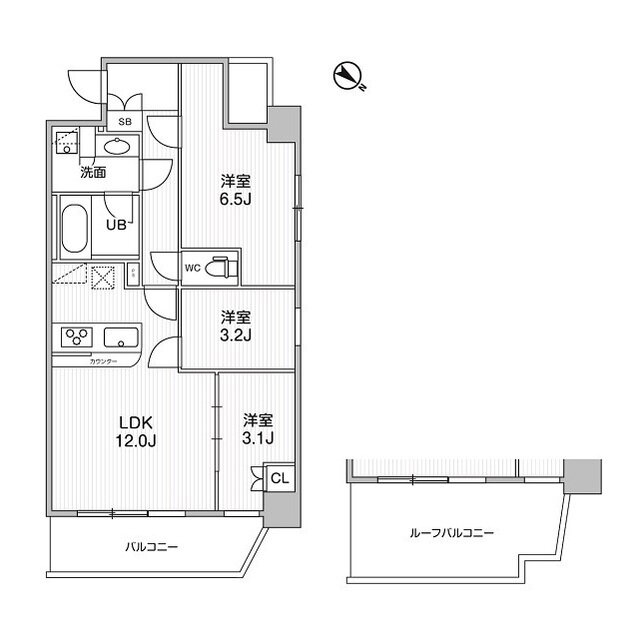 東京都板橋区相生町 志村三丁目駅 3LDK マンション 賃貸物件詳細