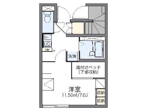 千葉県佐倉市上志津 志津駅 1K アパート 賃貸物件詳細