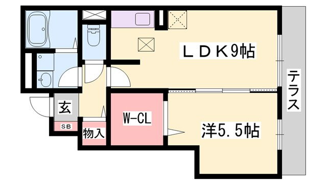 兵庫県姫路市四郷町東阿保 姫路駅 1LDK アパート 賃貸物件詳細