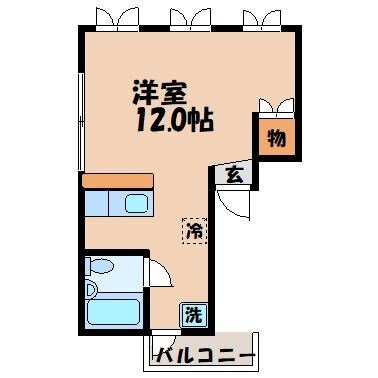 エイトフラッグハウス 4階 ワンルーム 賃貸物件詳細