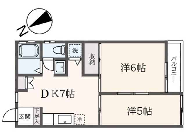 東京都杉並区上井草４ 西荻窪駅 2DK アパート 賃貸物件詳細