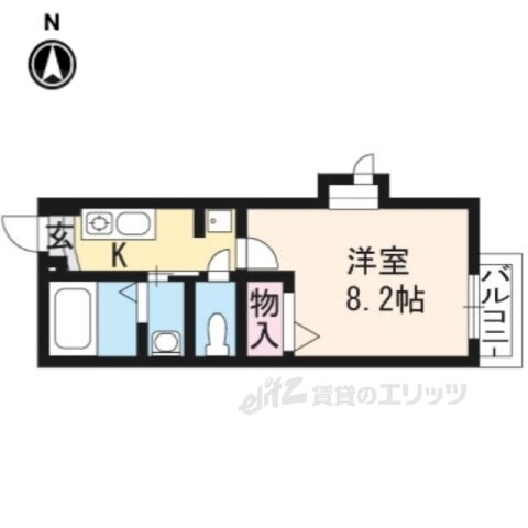京都府京都市伏見区深草出羽屋敷町 伏見駅 1K アパート 賃貸物件詳細