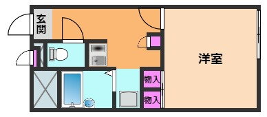 大阪府高槻市東五百住町３ 富田駅 1K マンション 賃貸物件詳細