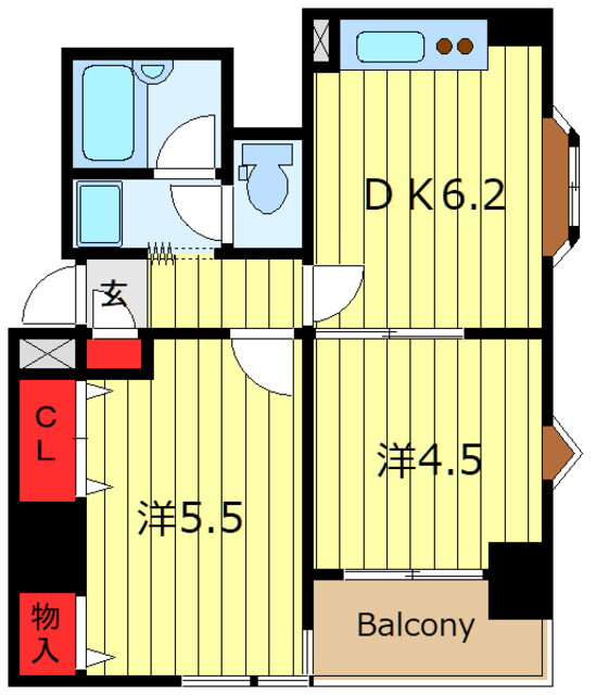 東京都荒川区東日暮里４ 鶯谷駅 2DK マンション 賃貸物件詳細