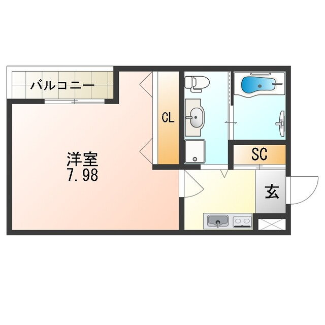 大阪府大阪市東住吉区住道矢田１ 矢田駅 1K アパート 賃貸物件詳細