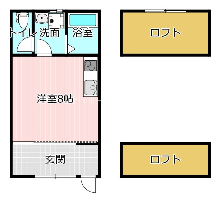 静岡県浜松市中央区高町 第一通り駅 ワンルーム アパート 賃貸物件詳細