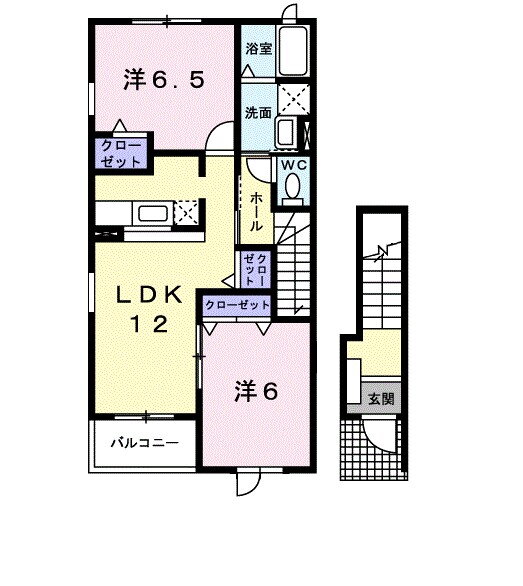 神奈川県小田原市飯田岡 富水駅 2LDK アパート 賃貸物件詳細