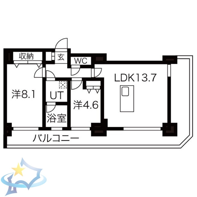 北海道札幌市中央区南三条東２ バスセンター前駅 2LDK マンション 賃貸物件詳細