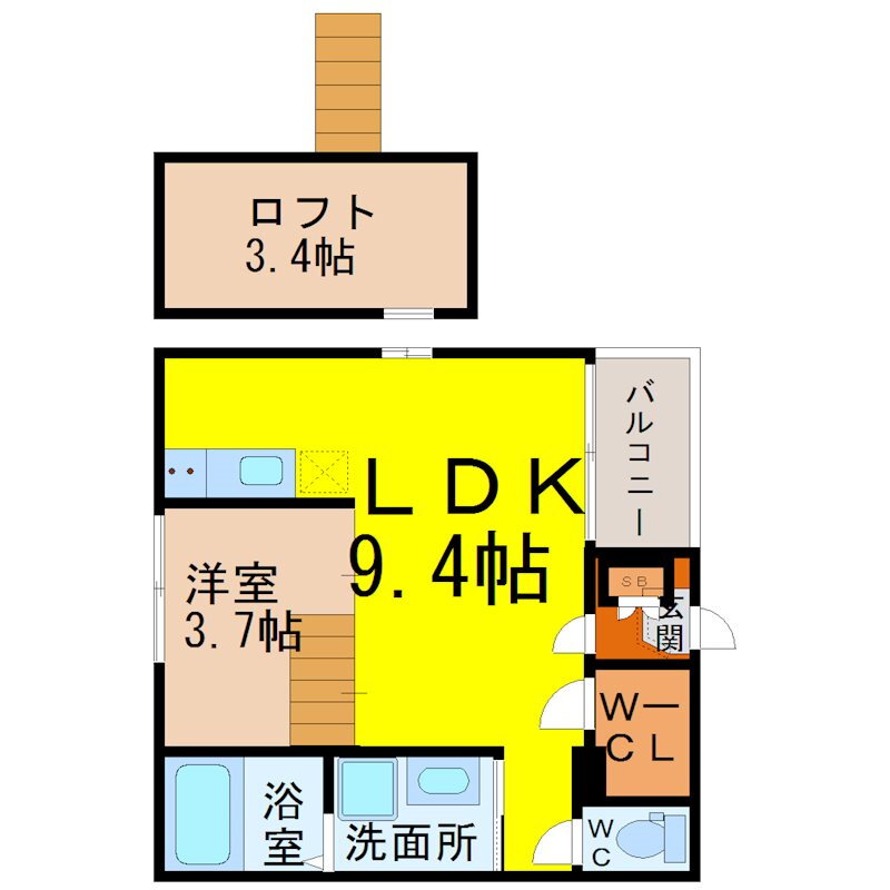 愛知県名古屋市中村区上石川町２ 中村公園駅 1LDK アパート 賃貸物件詳細