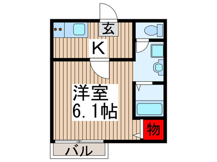 埼玉県上尾市本町１ 上尾駅 1K アパート 賃貸物件詳細