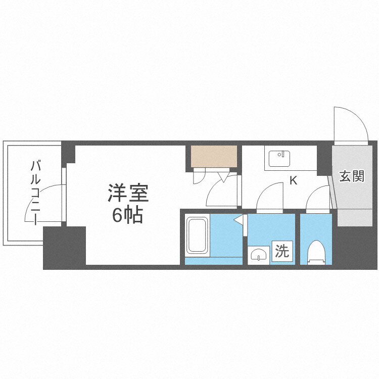 大阪府大阪市西区立売堀１ 本町駅 1K マンション 賃貸物件詳細