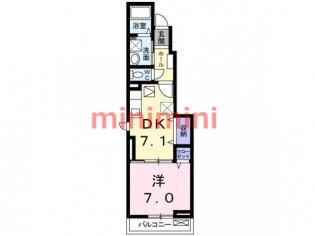 大阪府茨木市郡山２ 豊川駅 1DK アパート 賃貸物件詳細