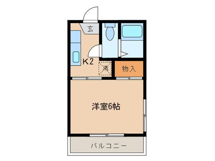 東京都世田谷区梅丘２ 梅ヶ丘駅 1K アパート 賃貸物件詳細